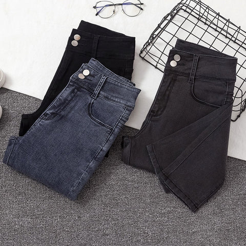 Fashion Woman Denim Pants