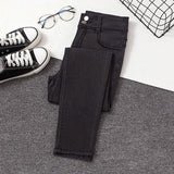 Fashion Woman Denim Pants