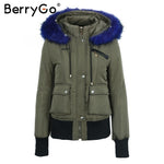 BerryGo Hood women coat