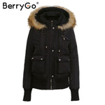 BerryGo Hood women coat