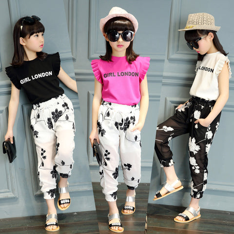 Kids Girls Clothing Sets 2018 Cute Princess